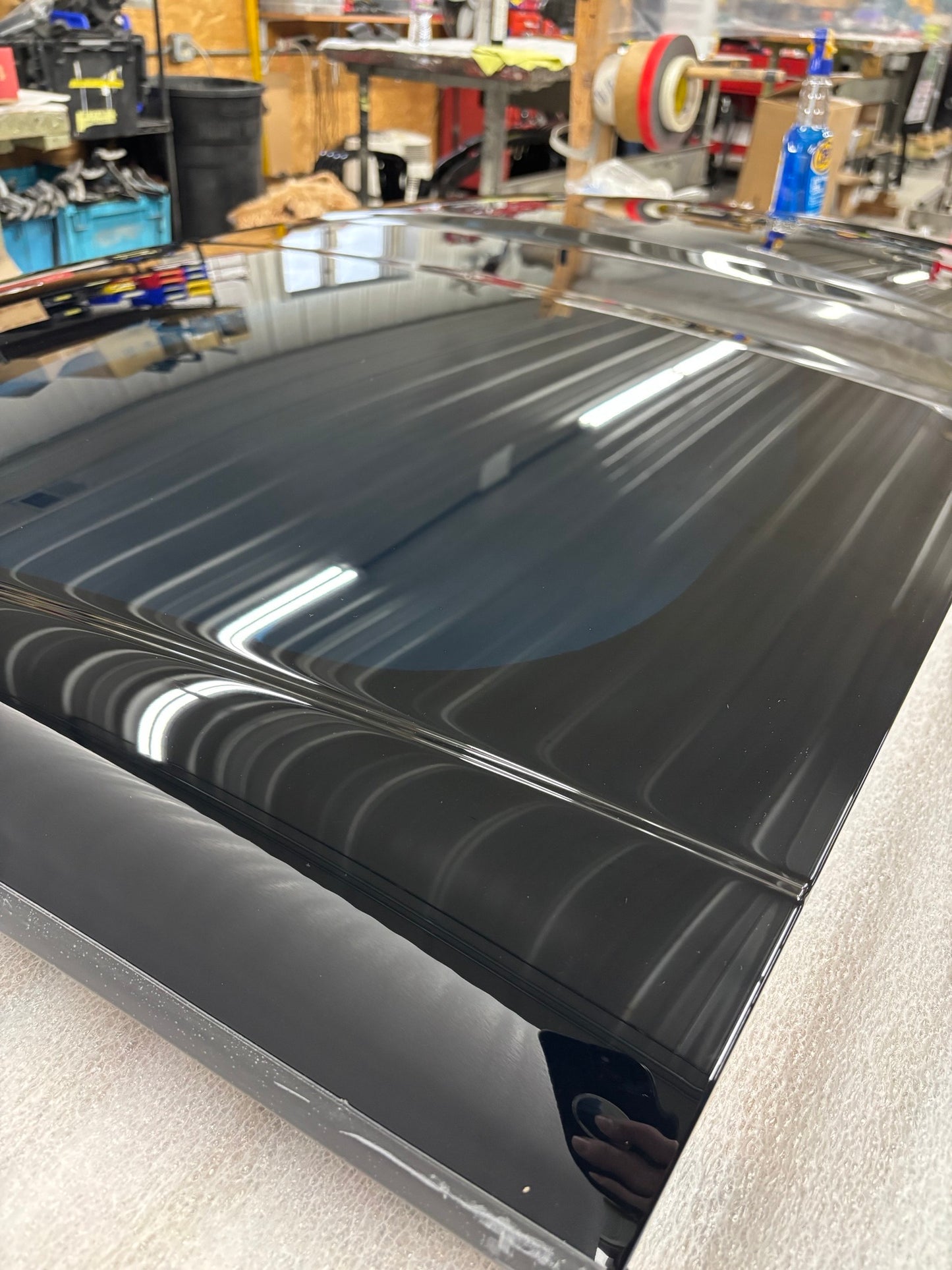 NOS C6 2005-2013 Corvette Roof Panel Blue Smoked Transparent