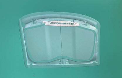 Black Roof Storage Rack w/ Logo for C6-C7-C8 Corvettes 2005-Present Universal Fit