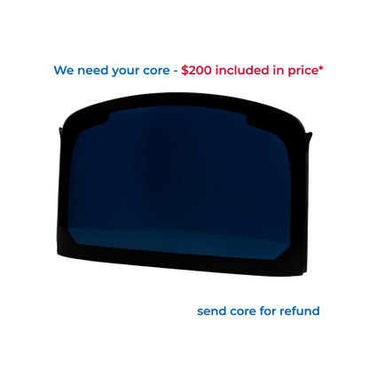 1984-1996 Refurbished C4 Transparent Corvette Roof BLUE (your roof needed as core exchange)