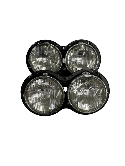 58-62 Corvette Headlight Assemblies / Pair with T3 bulbs