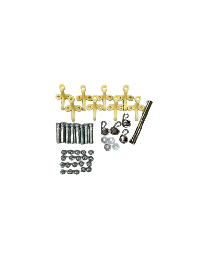 Correct 58-62 Corvette Headlight Adjuster & spring Kit w Rivets and setting tool